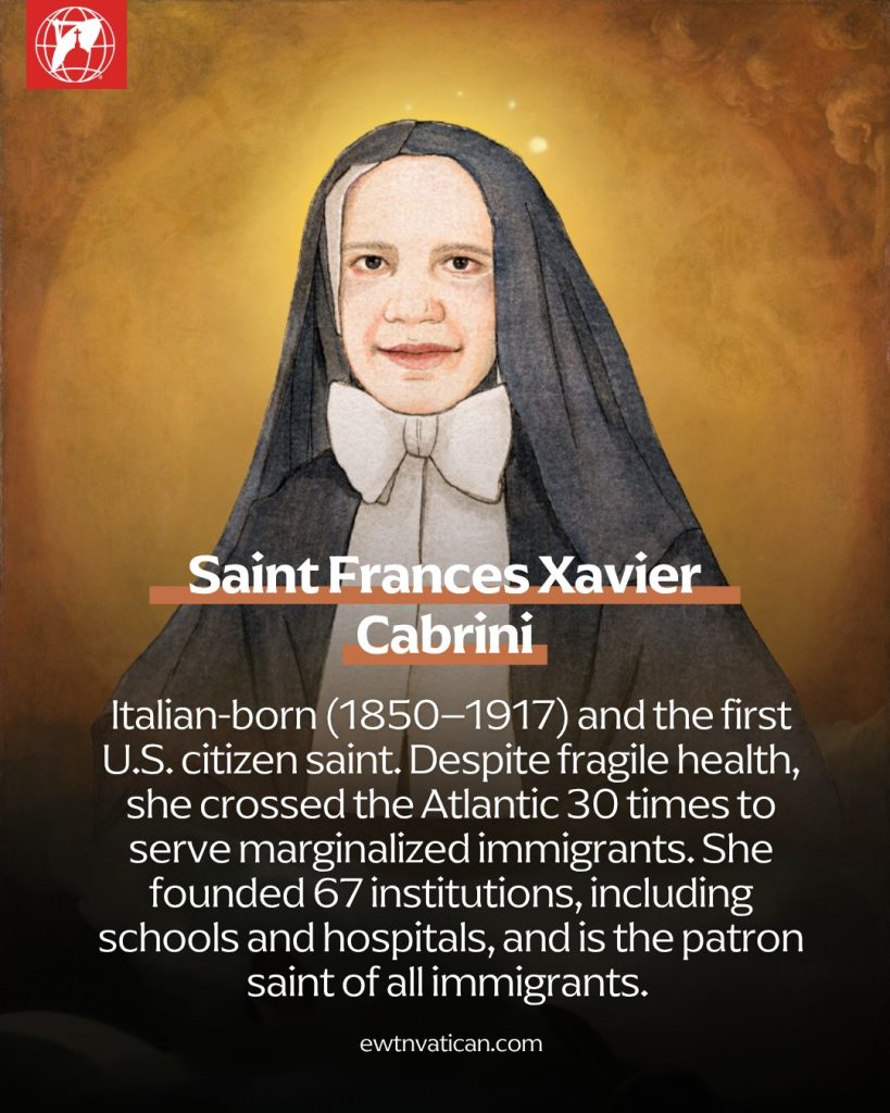 World Youth Day 3 St. Frances Xavier Cabrini